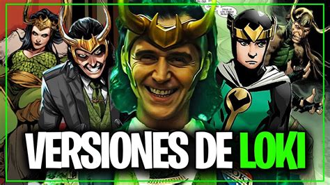 Diferentes Versiones De Loki En El Universo Marvel Youtube