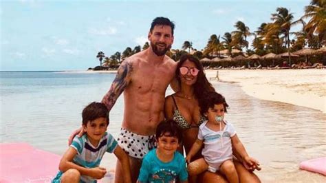 ¡siguen Las Vacaciones En Familia De Lio Messi As Argentina
