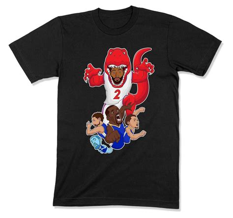 Kawhi Leonard Shirt Raptors Finals Champ T Shirt Toronto Jurassic Park