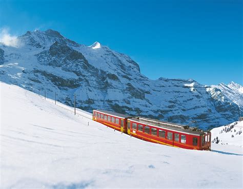 Interlaken And Jungfrau Express At Christmas