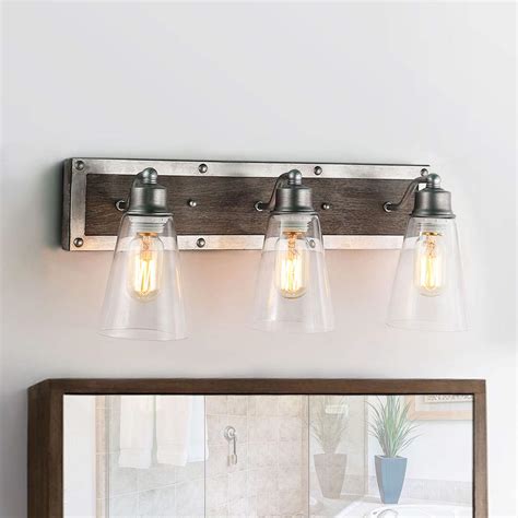 Best Rustic Vanity Lighting For Bathroom With Cord Home And Home