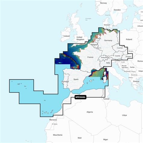Garmin Navionics And Navionics Vision Europe Central And West Marine