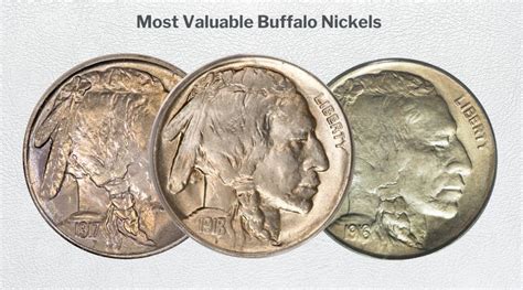 Top 20 Most Valuable Buffalo Nickels Worth Money