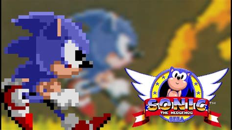 Early Style Sonic 1 Sprites In Sonic The Hedgehog 1 Sonic The