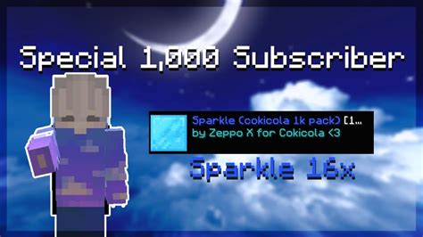 Pack Release Spesial 1500 Subscribers Sparkle 16x Pack Youtube