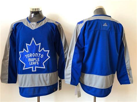 Toronto Maple Leafs Blank Blue 2021 Reverse Retro Jerseys