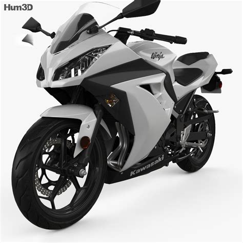 For this year, the ninja 300 comes with updated colors and graphics, and with a pair of new dunlop tt900 gp tires. Kawasaki Ninja 300 2014 3D model - Vehicles on Hum3D
