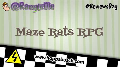 Maze Rats RPG YouTube