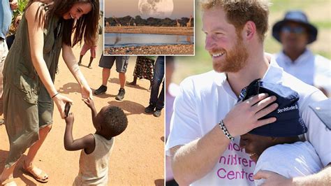 prince harry and meghan markle s love affair with africa mirror online