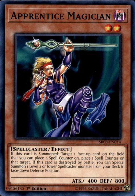 Yugioh Structure Deck Order Of The Spellcasters Common Apprentice