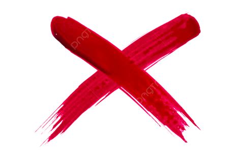 X Marks The Spot Halloween Cross Blood Danger Png Transparent Image