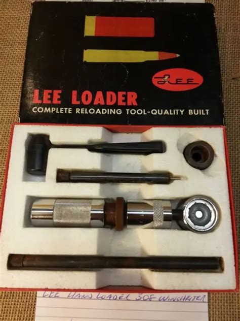 Vintage Lee Hand Reloading Kit For Winchester Picclick