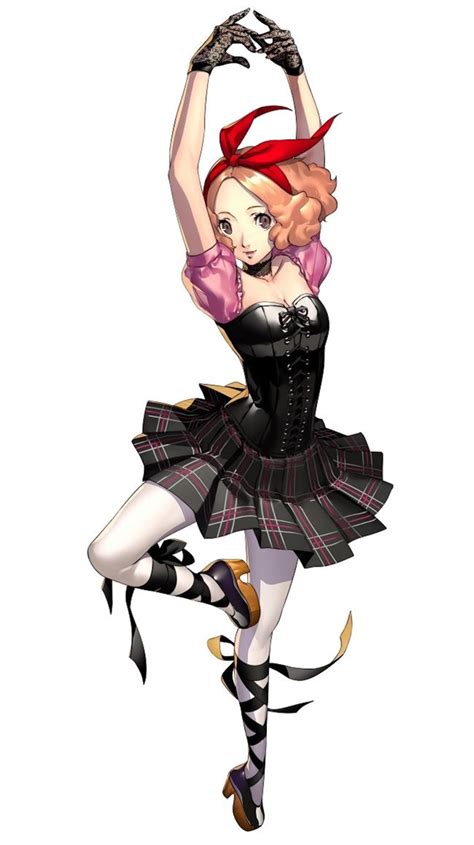 Haru Okumura Character Artwork From Persona 5 Dancing In Starlight