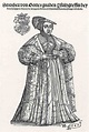 Portrait of the Countess Palatine Dorothea. Michael Ostendorfer