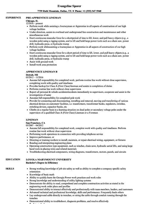 Do copy the overall resume format and style, and feel free to pick out some phrases you like. Electrical Line Worker Job Description For Resume | | Mt ...