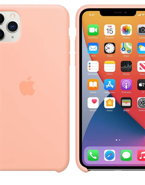 Iphone 11 Pro Max Silicone Case Grapefruit Gandg Bermuda