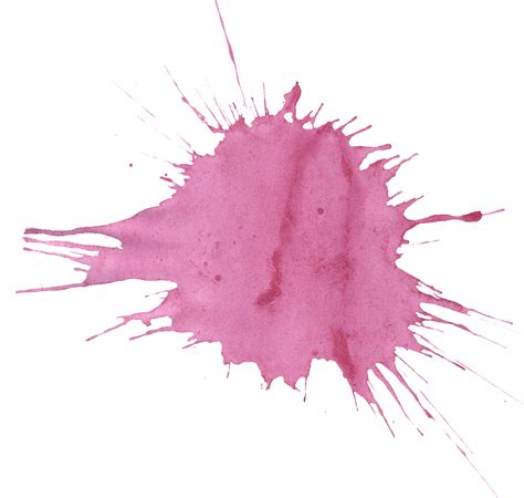 20 Purple Watercolor Splatter Png Transparent