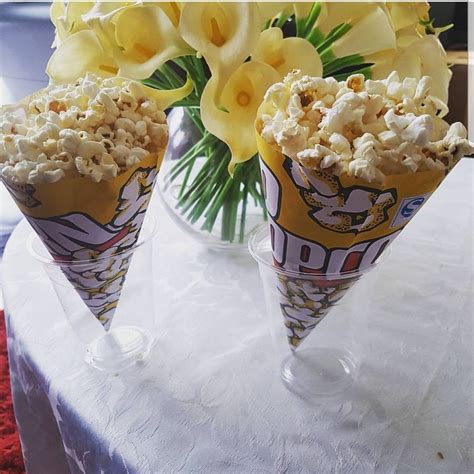 Popcorn Cones🍿 Party Favors Popcorn Cones Takeout Container