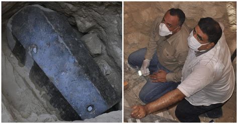“cursed” ancient egyptian sarcophagus opened for the first time in 2 000 years viraly