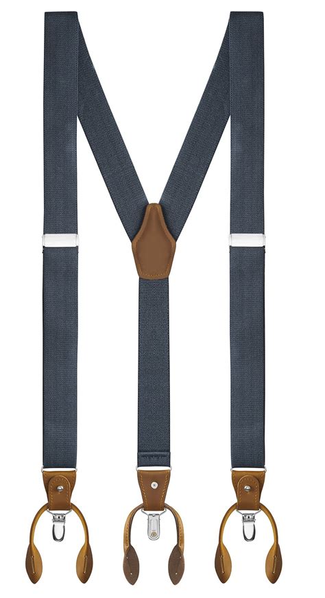 Buyless Fashion Buyless Fashion Suspenders For Men 48 Adjustable