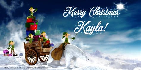 Kayla Greetings Cards For Christmas