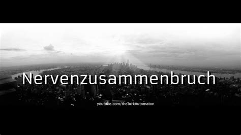 How To Pronounce Nervenzusammenbruch In German YouTube