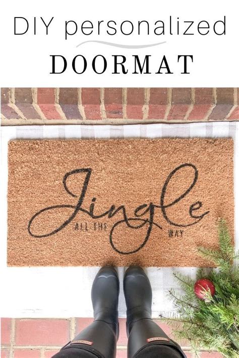 Design Your Own Doormat Door Mat Diy Personalized Door Mats Door Mat