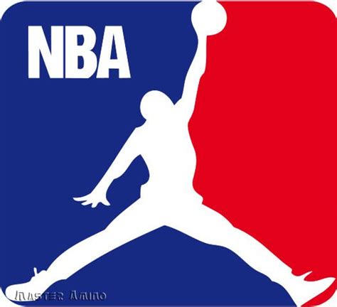 Michael Jordan Nba Logo Nba Logo Michael Jordan National Basketball