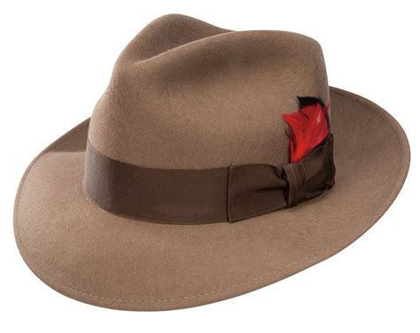 Stetson Gurnee Crushable Wool Felt Fedora Wool Fedora Hat Mens Dress