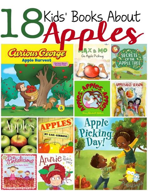 The Best Preschool Apple Books For Fall Apple Books Preschool Apple