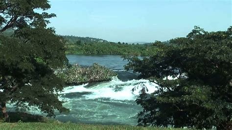 Bujagali Falls Water Falls Called Bujagali Close To Jinja In Uganda