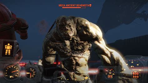 remake boss mega behemoths hardcore mod fallout 4 fo4 mods