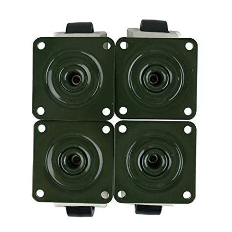 Homend 4 Pack Leveling Casters Gd 60f Plate Mounted Leveling Caster
