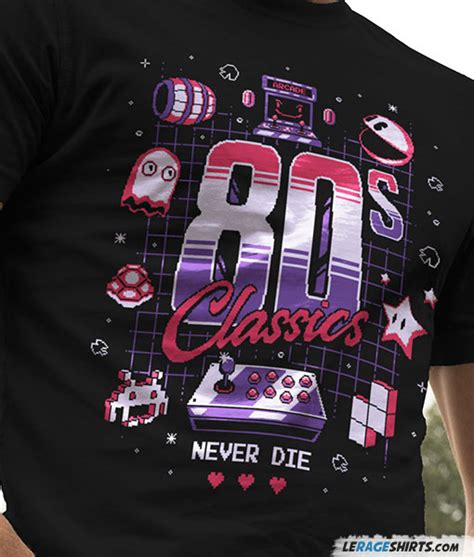 Classic Gamer Lerage Shirts