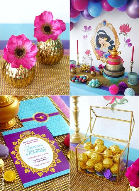 princess jasmine birthday party ideas party ideas party printables blog