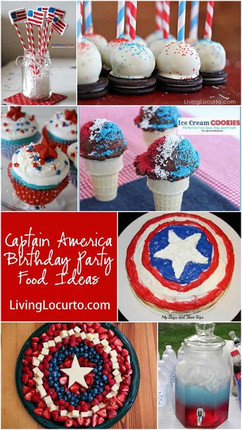 The idea is that you and the person next to you each grab an end and pull. Captain America Birthday Party Food Ideas