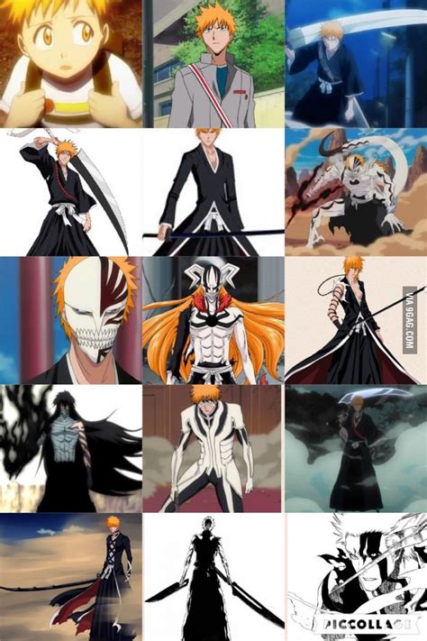 Different Forms Of Ichigo Kurosaki Anime Manga Bleach Anime Ichigo Bleach Anime Art