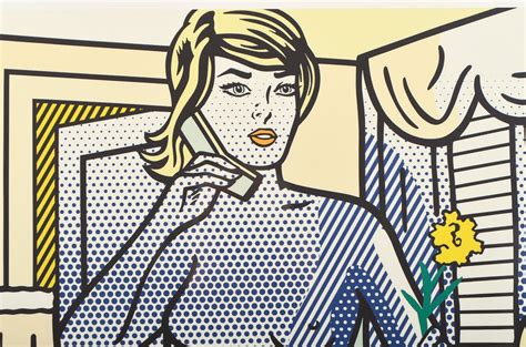Roy Lichtenstein Nude With Yellow Flower S Silk Screen For Sale At Pamono