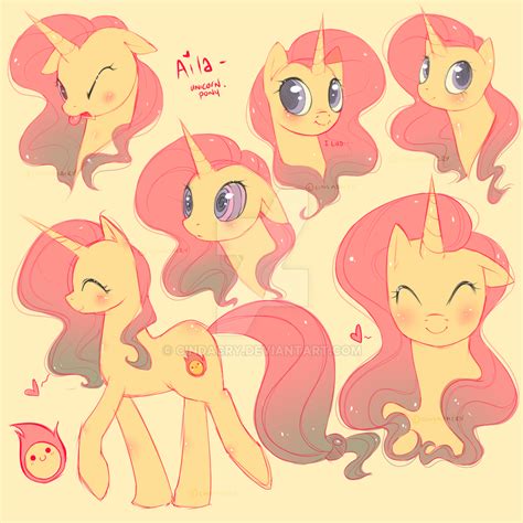 Mlp Oc Reference Sheet By Cindacry On Deviantart