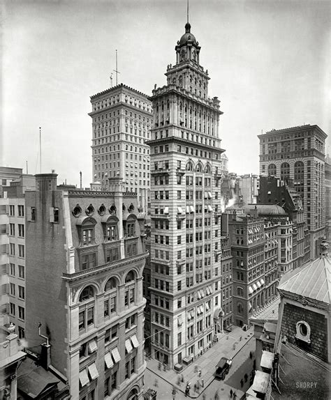 Árboles Y Edificios Gillender Building New York Circa 1900