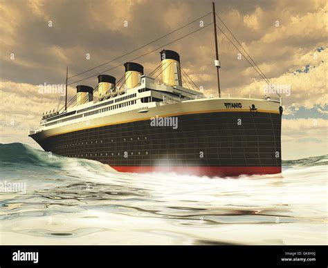Titanic Ocean Liner Hi Res Stock Photography And Images Alamy