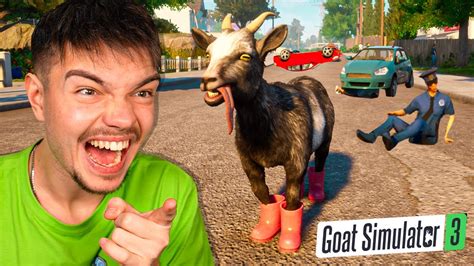 ZagraŁem W NajŚmieszniejszĄ GrĘ Na Świecie Goat Simulator 3 Youtube