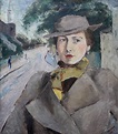 Nadia Benois - Self Portrait in Hampstead - Russian British art London ...