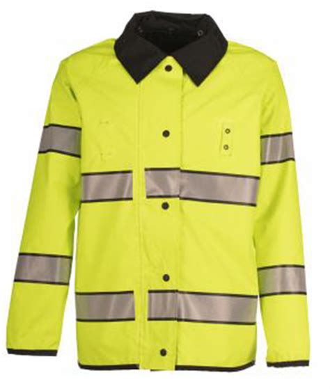 Spiewak S308vr Vizguard Short Reversible Duty Rain Jacket Uniform