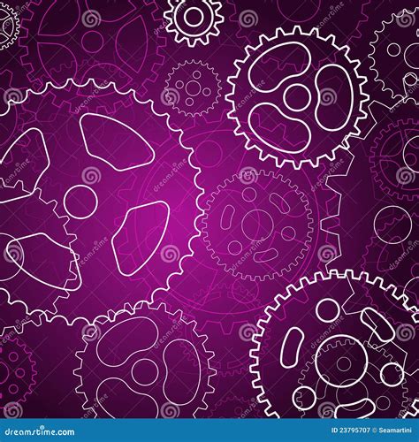 Abstract Gear Background Stock Vector Illustration Of Gearing 23795707