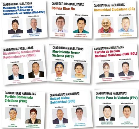 Elecciones Primarias En Bolivia Partidos Registraron Desde Mil