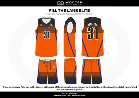Full Sublimation Custom Basketball Uniforms Wooter Apparel