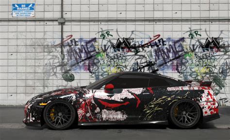 Nissan GTR Artistic Livery GTA 5 Mods