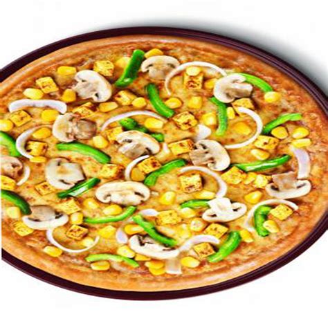 Food And Beverages Dominos Pizza Veg Deluxe Veggie Pizza For A