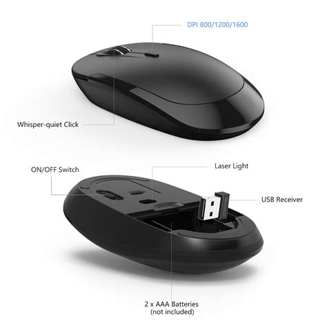 Wireless Keyboard Mouse Jelly Comb 24ghz Ultra Slim Compact Full Size